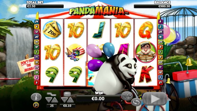 Игровой автомат Панда мания